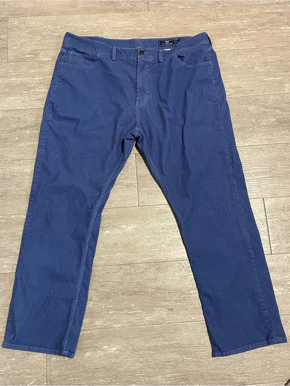 Vineyard Vines Corduroy Pants Mens 40x28 Straight Leg Chino Blue